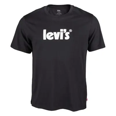 Levi's® SS RELAXED FIT TEE Férfi póló, fekete, méret