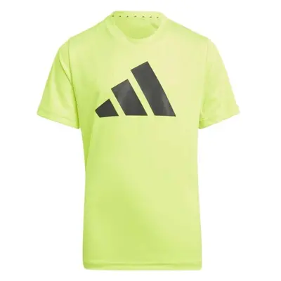 adidas TR-ES LOGO T Fiú póló, sárga, méret