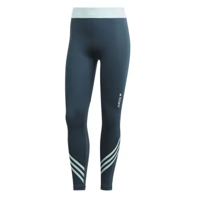 adidas TF 3S 7/8 T Női sportleggings, sötétkék, méret