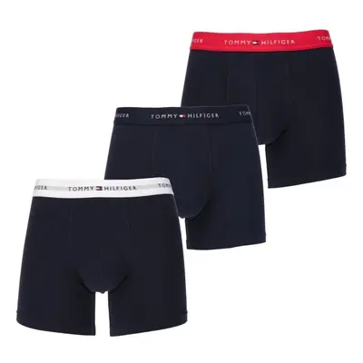 Tommy Hilfiger 3P BOXER BRIEF WB Férfi alsónemű, sötétkék, méret