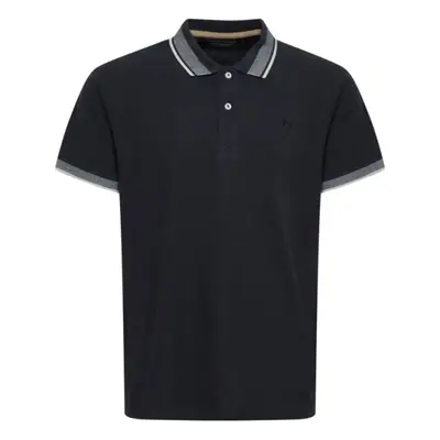 BLEND POLO REGULAR FIT Férfi pólóing, fekete, méret