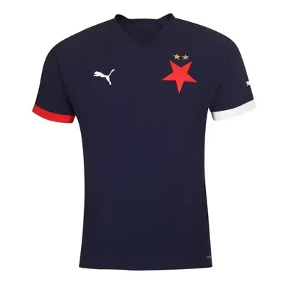 Puma SKS AWAY SHIRT PROMO TEAM Férfi futballmez, sötétkék, méret