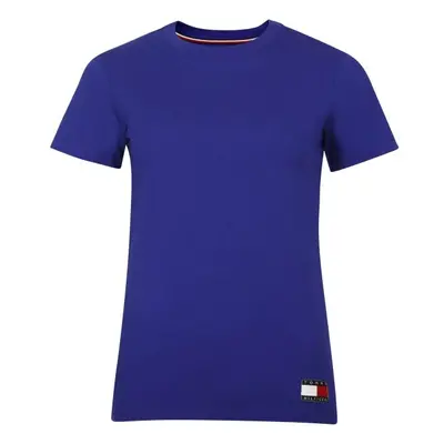 Tommy Hilfiger TOMMY LOUNGE-SHORT SLEEVE TEE Női póló, kék, méret