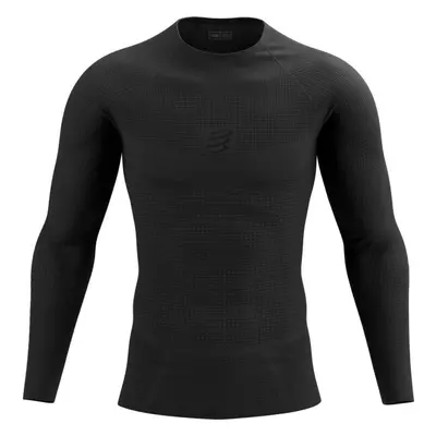 Compressport ON/OFF BASE LAYER LS TOP Férfi funkcionális felső, fekete, méret