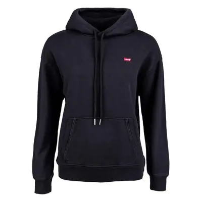 Levi's® STANDARD HOODIE Női pulóver, fekete, méret