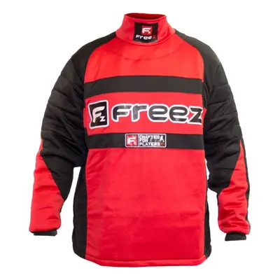 FREEZ Z-80 GOALIE SHIRT Floorball kapusmez, fekete, méret