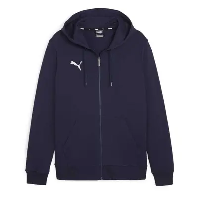 Puma TEAMGOAL CASUALS HOODED Férfi pulóver, sötétkék, méret