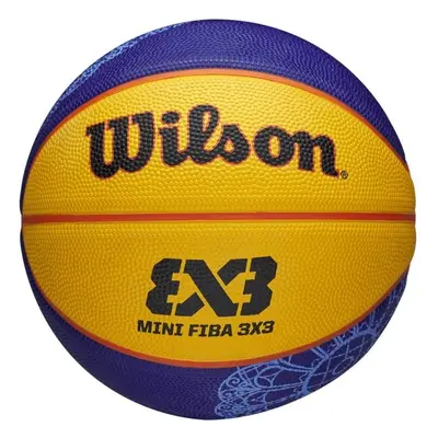 Wilson FIBA 3X3 MINI BSKT PARIS Mini kosárlabda, sárga, méret