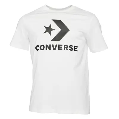 Converse STANDARD FIT STAR CHEV Uniszex póló, fehér, méret