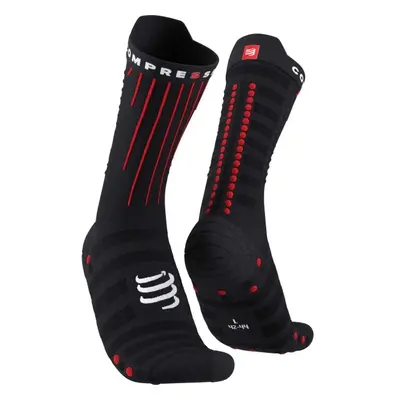 Compressport AERO SOCKS Kerékpáros zokni, fekete, méret