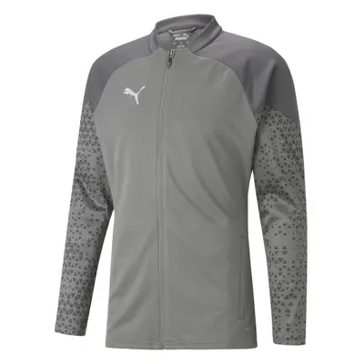 Puma TEAMCUP TRAINING JACKET Férfi futballkabát, szürke, méret