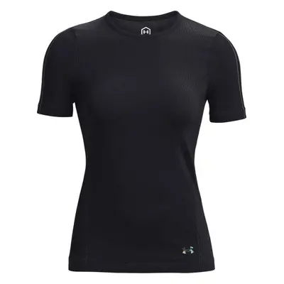 Under Armour RUSH SEAMLESS Női póló, fekete, méret