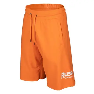 Russell Athletic CIRCLE RAW SHORT Férfi rövidnadrág, narancssárga, méret