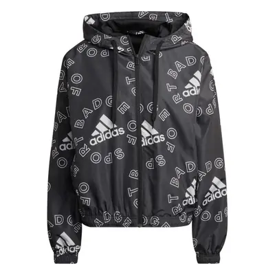 adidas BLUV Q1 WB Női széldzseki, fekete, méret