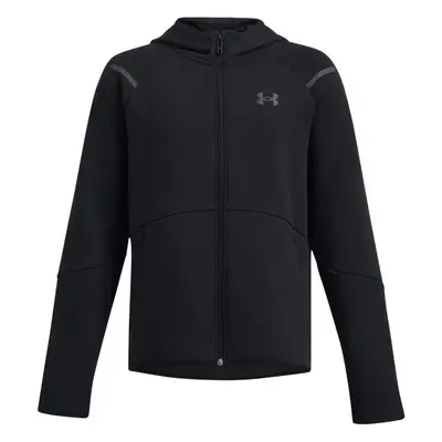 Under Armour UNSTOPPABLE FLEECE Fiú pulóver, fekete, méret