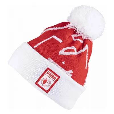 Puma SLAVIA PRAGUE POMPOM BEANIE Sapka, piros, méret