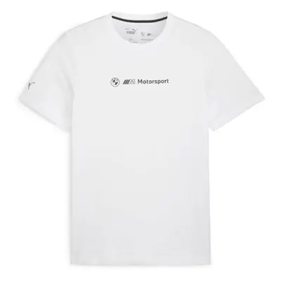 Puma BMW MOTORSPORT MMS GRAPHIC TEE Férfi póló, fehér, méret