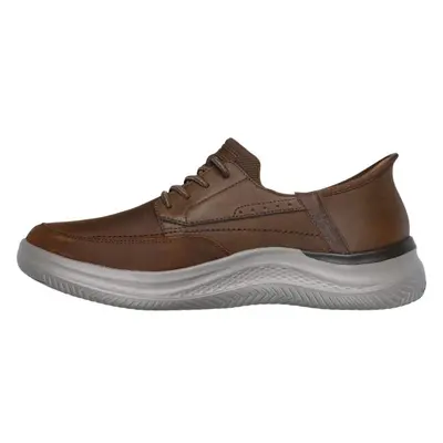 Skechers HASTING - RORY Férfi slip-on cipő, barna, méret