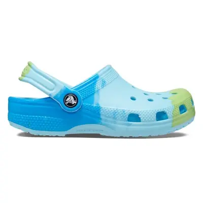 Crocs CLASSIC OMBRE CLOG K Gyerek papucs, világoskék, méret 28/29