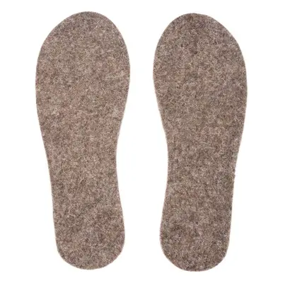 TOVA WOOL SOLES PRECUT ECO Nemezelt gyapjú talpbetét, barna, méret