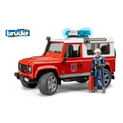 BRUDER FIRE TRUCK WITH FIREMAN Tűzoltó autó tűzoltóval, mix, méret