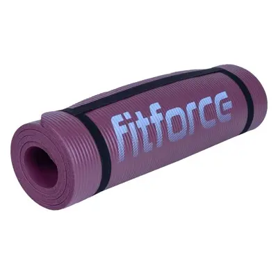 Fitforce NBR MAT Fitnesz szőnyeg, bordó, méret