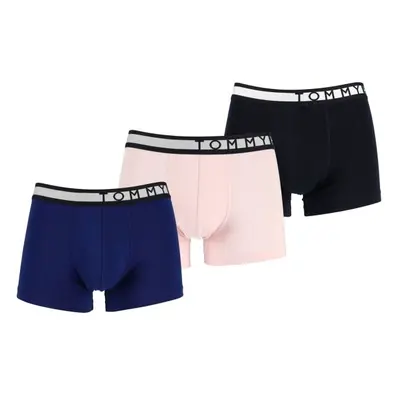 Tommy Hilfiger 3P TRUNK Férfi boxeralsó, fekete, méret