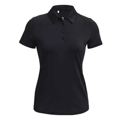 Under Armour PLAYOFF SS POLO Női galléros póló, fekete, méret