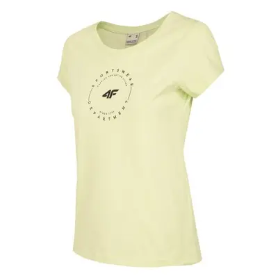 4F WOMEN'S T-SHIRT Női póló, sárga, méret