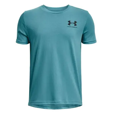 Under Armour SPORTSTYLE LEFT CHEST SS Rövidujjú fiú póló, kék, méret