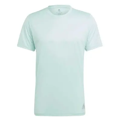 adidas RUN IT TEE Férfi póló futáshoz, világoskék, méret