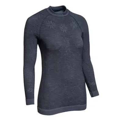 Blizzard VIVA LONG SLEEVE WOOL Női funkcionális Merinó póló, sötétszürke, méret