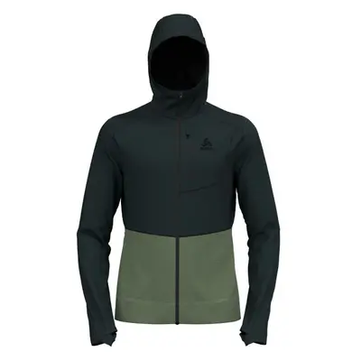 Odlo PERFORMANCE WOOL X-WARM HOODY Férfi pulóver, fekete, méret