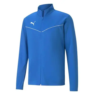 Puma TEAMRISE TRAINING POLY JACKET Férfi pulóver, kék, méret