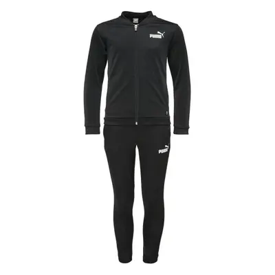 Puma BASEBALL TRICOT SUIT G Lány melegítő szett, fekete, méret