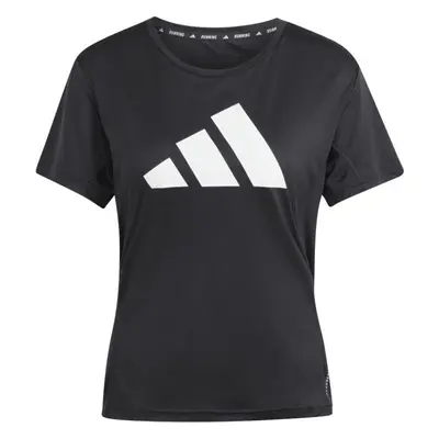 adidas RUN IT TEE Női póló futáshoz, fekete, méret