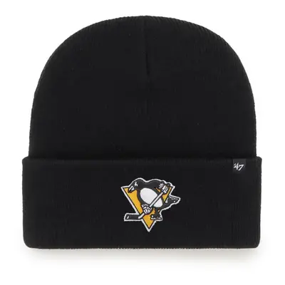 47 NHL PITTSBURGH PENGUINS HAYMAKER '47 CUFF KNIT BLK Téli sapka, fekete, méret