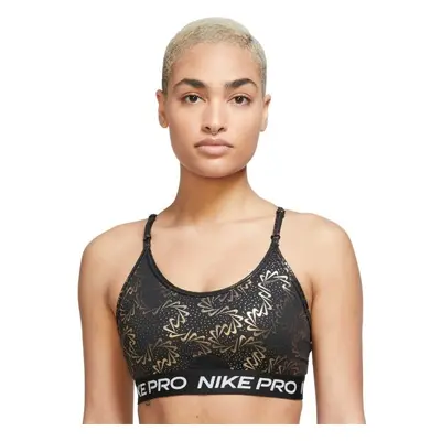 Nike NP DF INDYST RPY SPARKLE BRA Sportmelltartó, fekete, méret