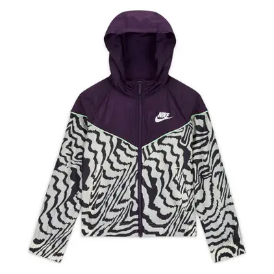 Nike SPORTSWEAR WINDRUNNER Lány dzseki, lila, méret