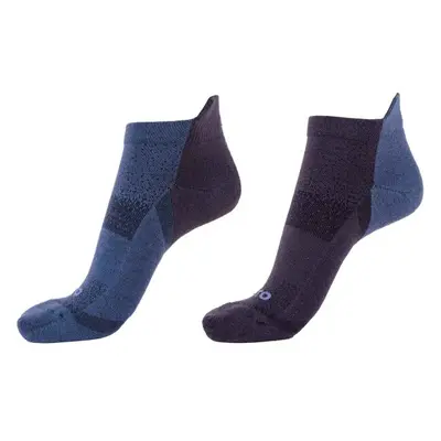 Runto RUN SOCKS 2P pár antibakteriális kezelésű sportzokni, sötétszürke, méret