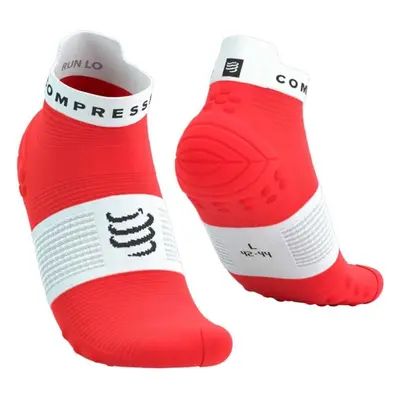 Compressport PRO RACING SOCKS V4.0 RUN Futózokni, piros, méret