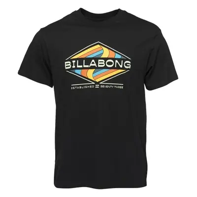 Billabong THE BAY SS Férfi póló, fekete, méret