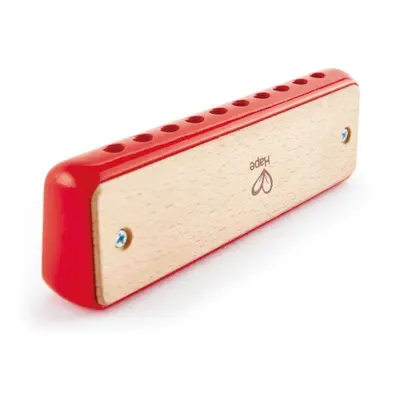 HAPE HARMONICA Szájharmonika, piros, méret