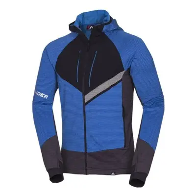 Northfinder DUKE Férfi fleece sportpulóver, kék, méret