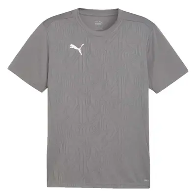 Puma TEAMFINAL TRAINING JERSEY Férfi póló sportoláshoz, szürke, méret