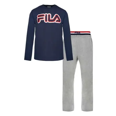 Fila JERSEY PANT PYJAMAS LS Férfi pizsama, sötétkék, méret