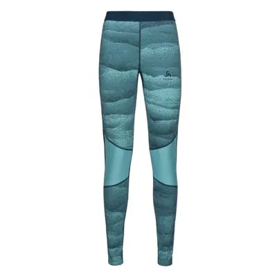 Odlo BL BOTTOM LONG WHISTLER ECO Női funkcionális leggings, kék, méret