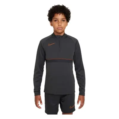 Nike DRI-FIT ACADEMY B Fiú felső focira, sötétszürke, méret