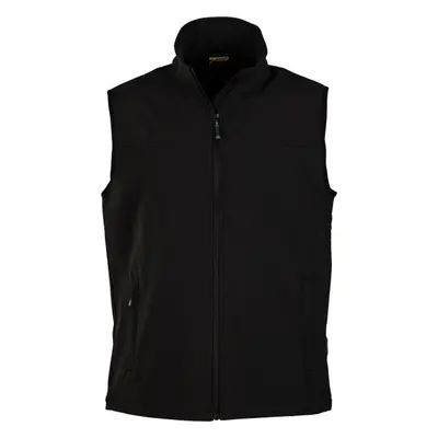 Hi-Tec LUMAN SOFTSHELL VEST LUMAN SOFTSHELL VEST - Férfi softshell mellény, fekete, méret