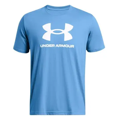 Under Armour SPORTSTYLE Férfi póló, világoskék, méret